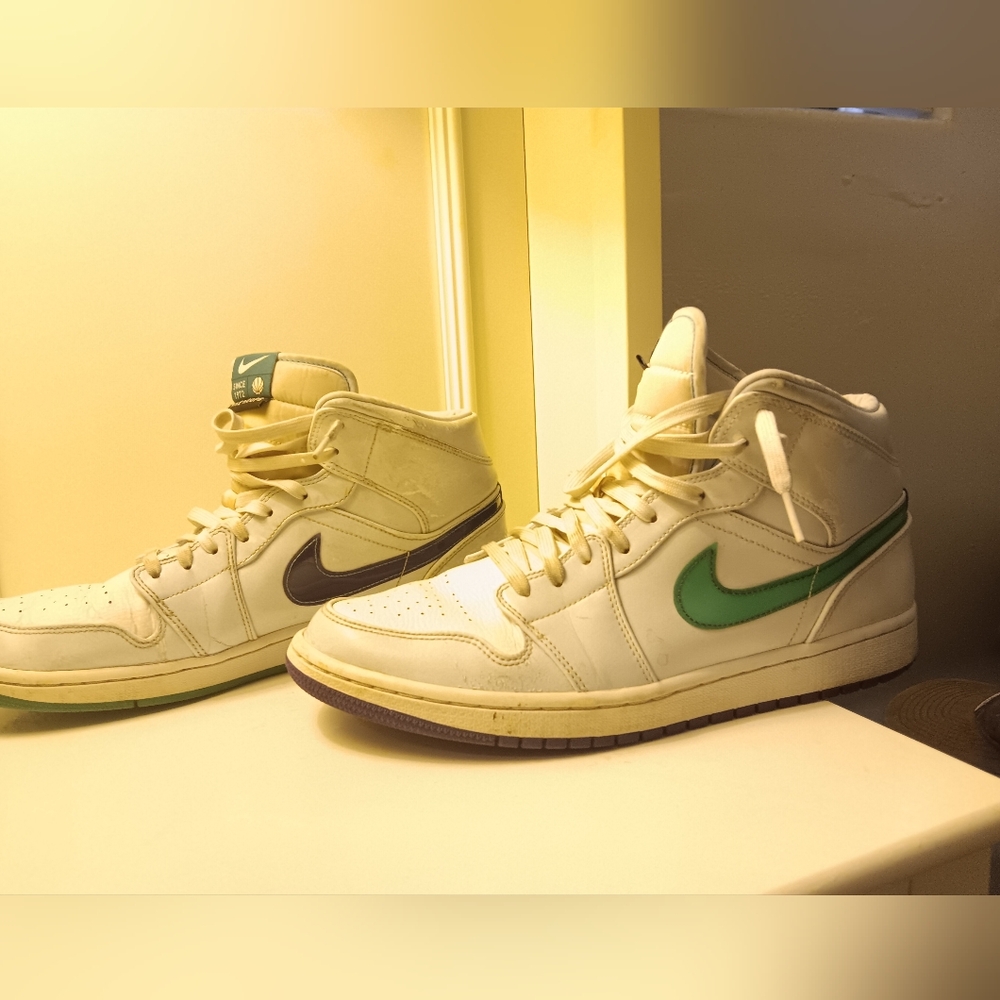Jordan 1 Mid- 11.5 Pregame Pack Mindfulness Luka Doncic (Used)